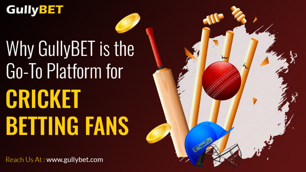 Why GullyBET is the Go-To Platform for Cricket Betting Fans - GullyBET India